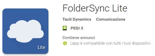 Folder Sync Lite backup