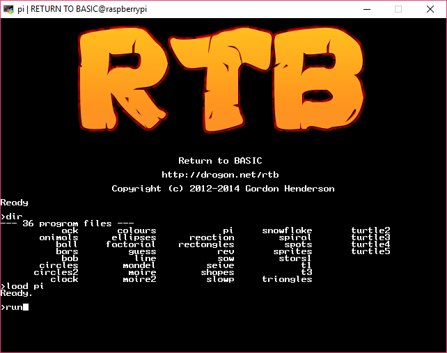 interfaccia di RTB