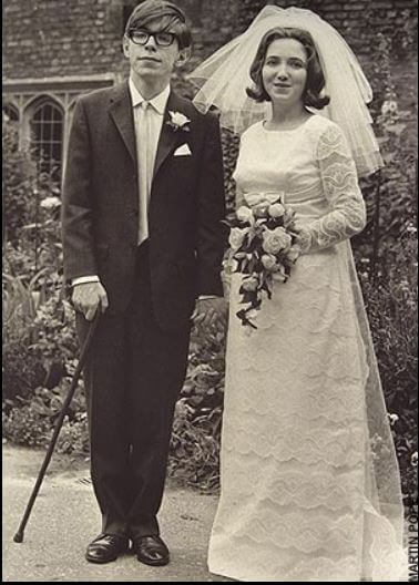 Hawking, il suo primo matrimonio
