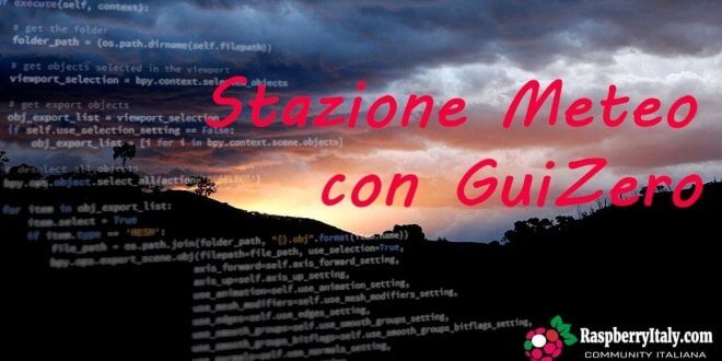 Stazione Meteo con GuiZero