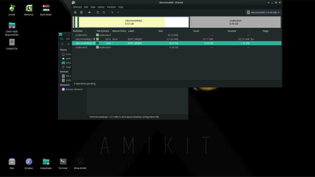Amikit Gparted1