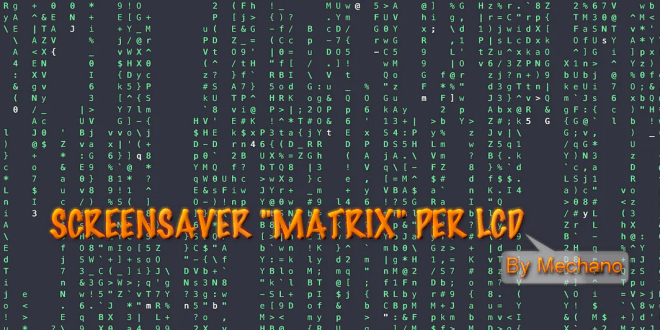 Screensaver Matrix