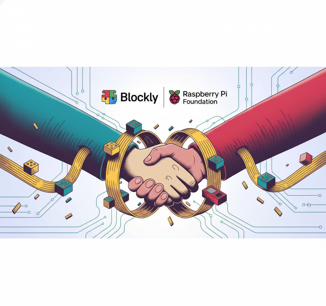 Blockly + Raspberry Pi