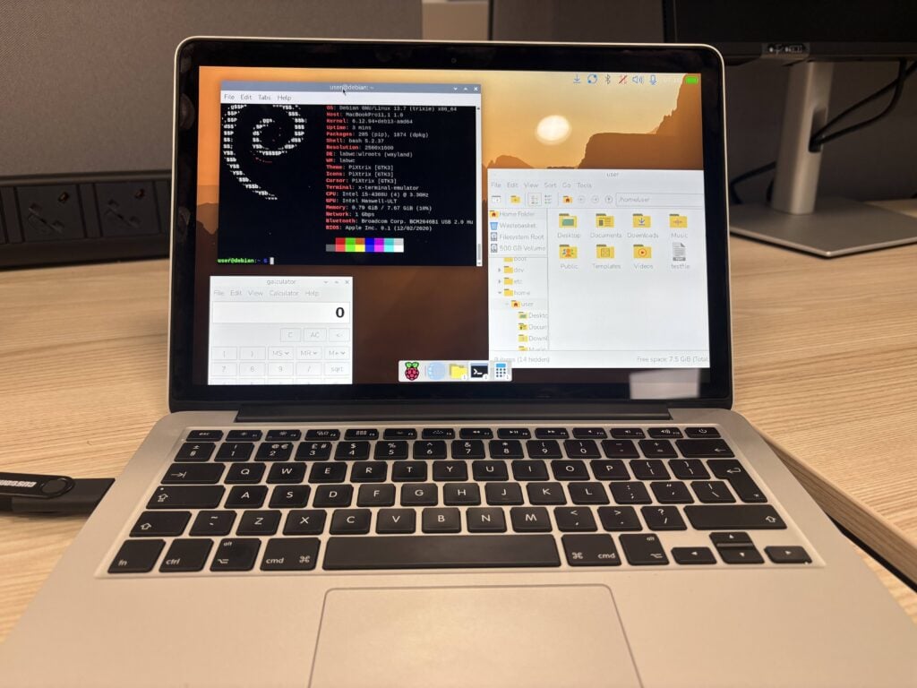 PiDesktop su PC